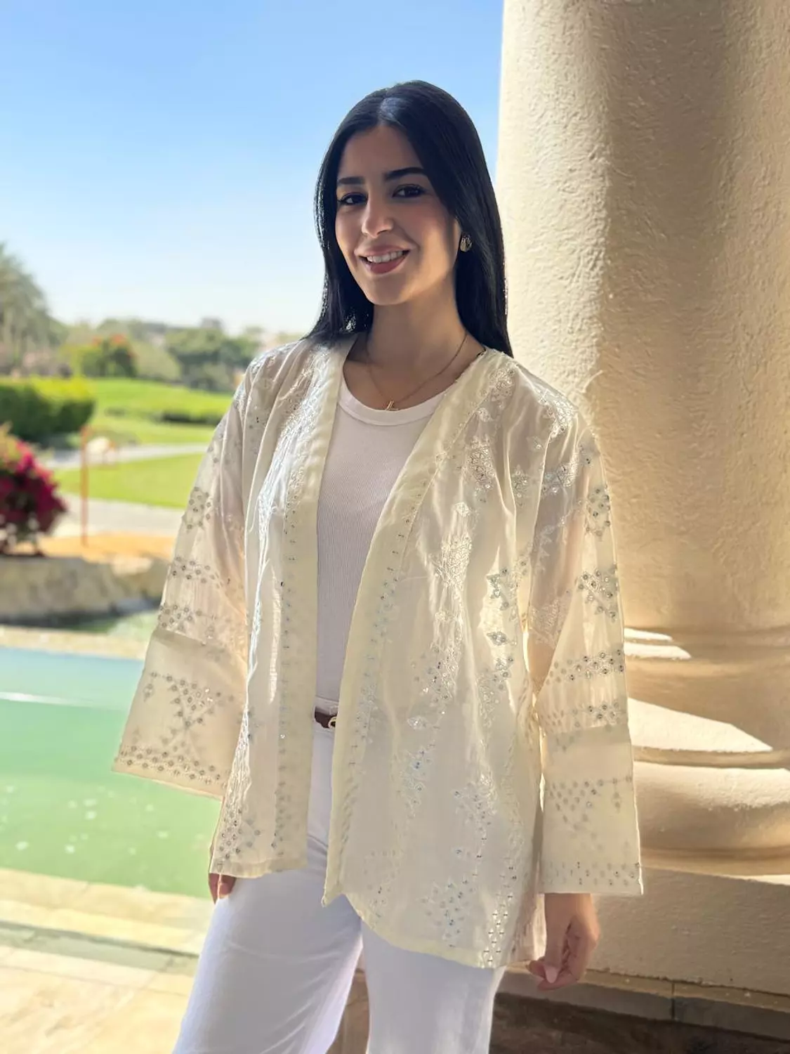 WHITE FOILE JACKET image