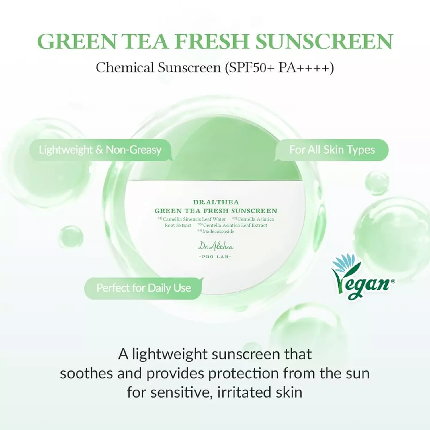 Dr. Althea - Green Tea Fresh Sunscreen 3