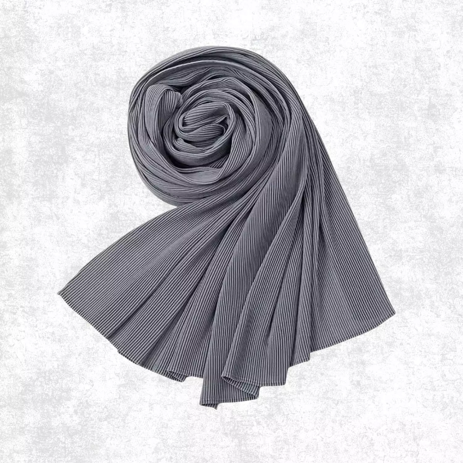 Kuwaiti Lycra Veil  - Gray image