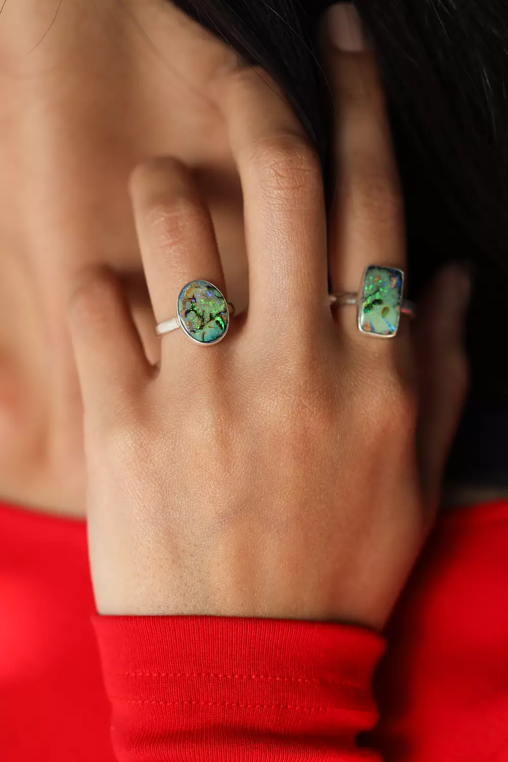 Australian Opal ring image