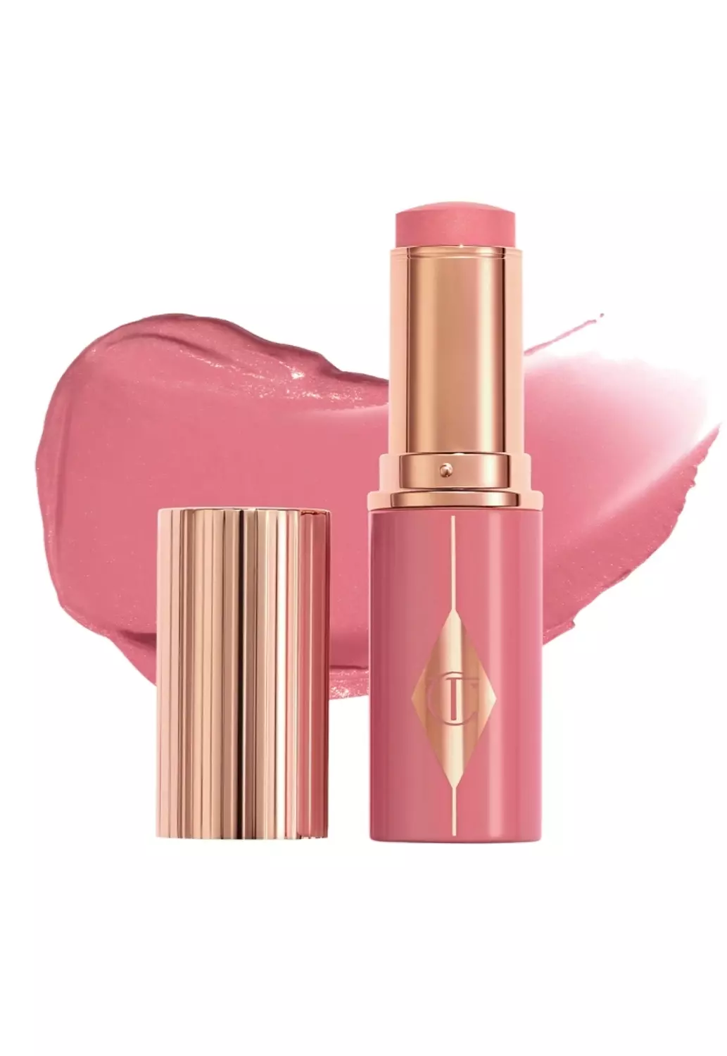 Charlotte tilbury Unreal Lip + Cheek Glow Blush Stick with Hyaluronic Acid  image