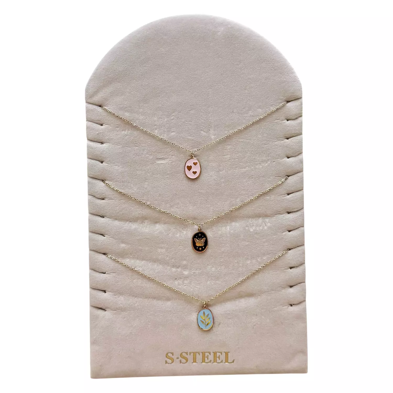 Sweet Mood Stainless Steel Necklace 1