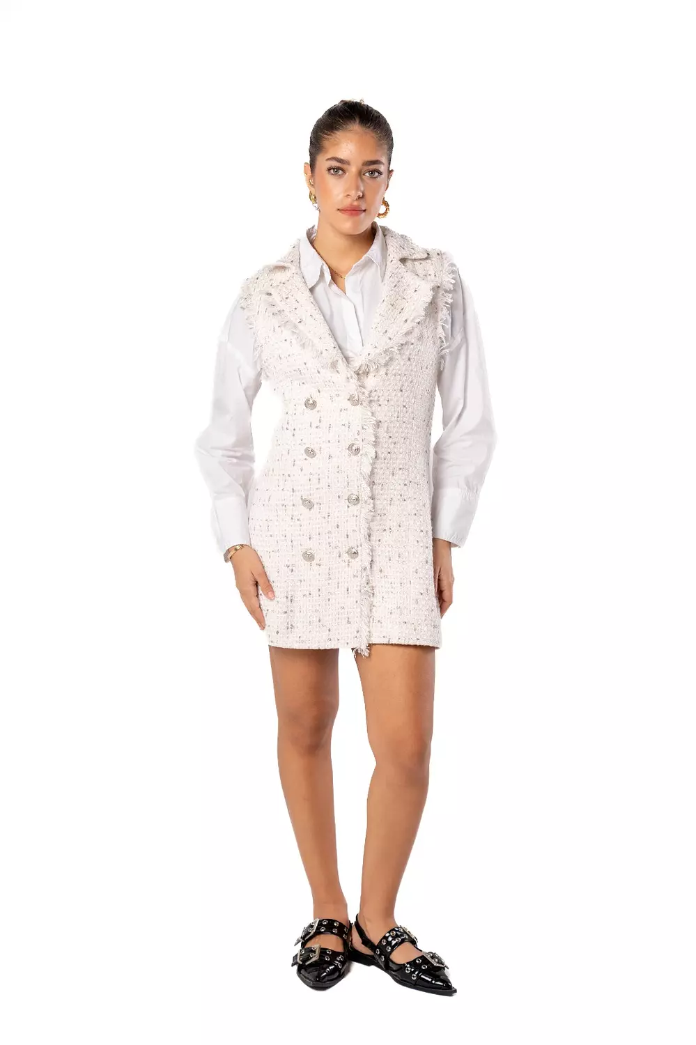 Sienna Sleeveless Blazer Dress 4