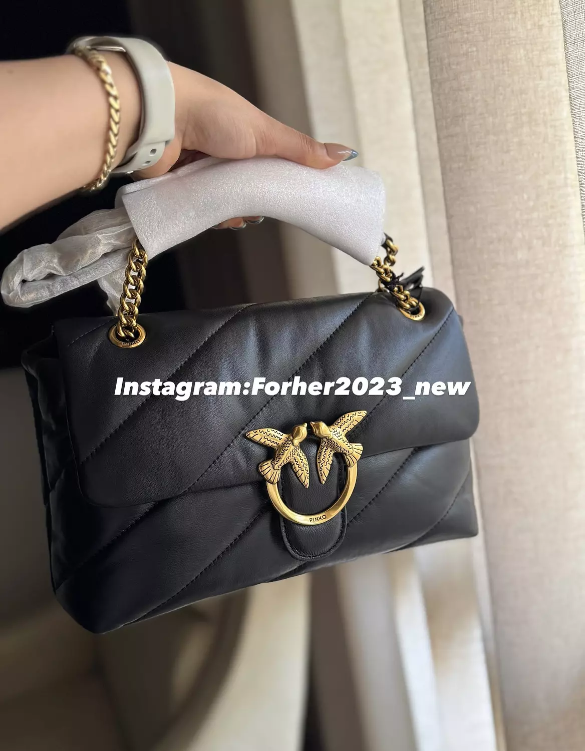 PINKO Classic Love Bag Puff Maxi  1