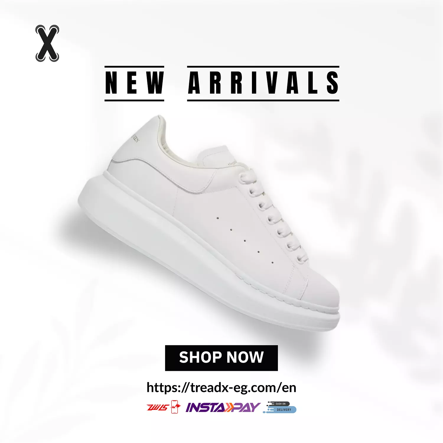 Alexander McQueen Oversized White image