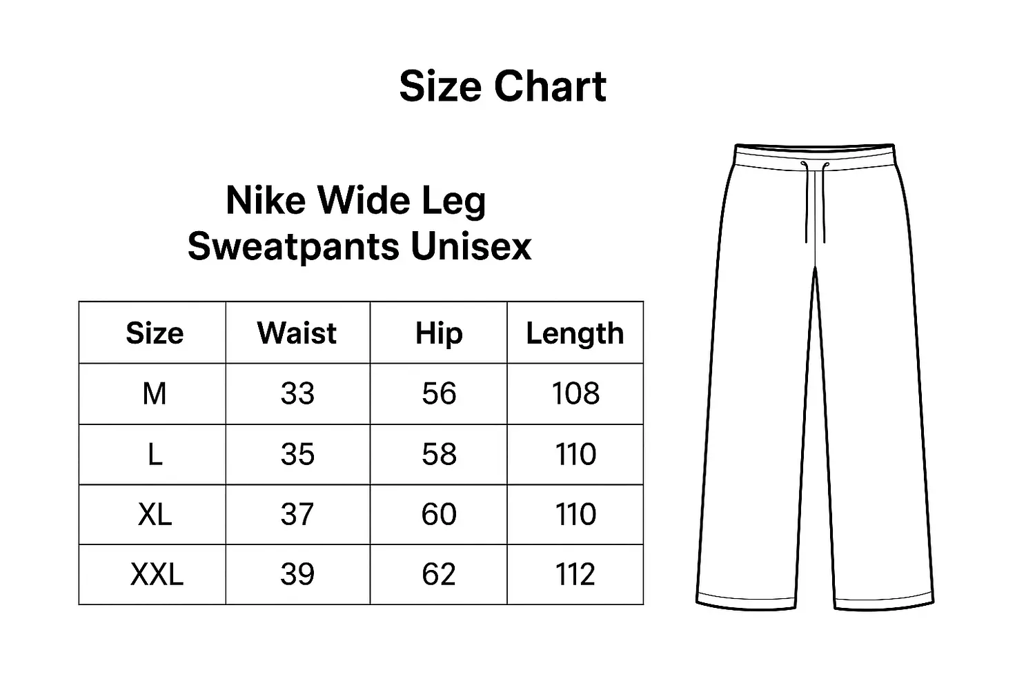 Wide leg nike 10