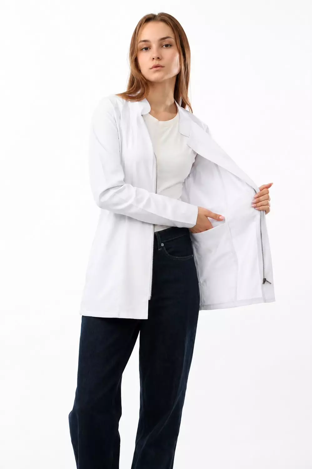 Blazer Lab Coat (Zip-Up)  7