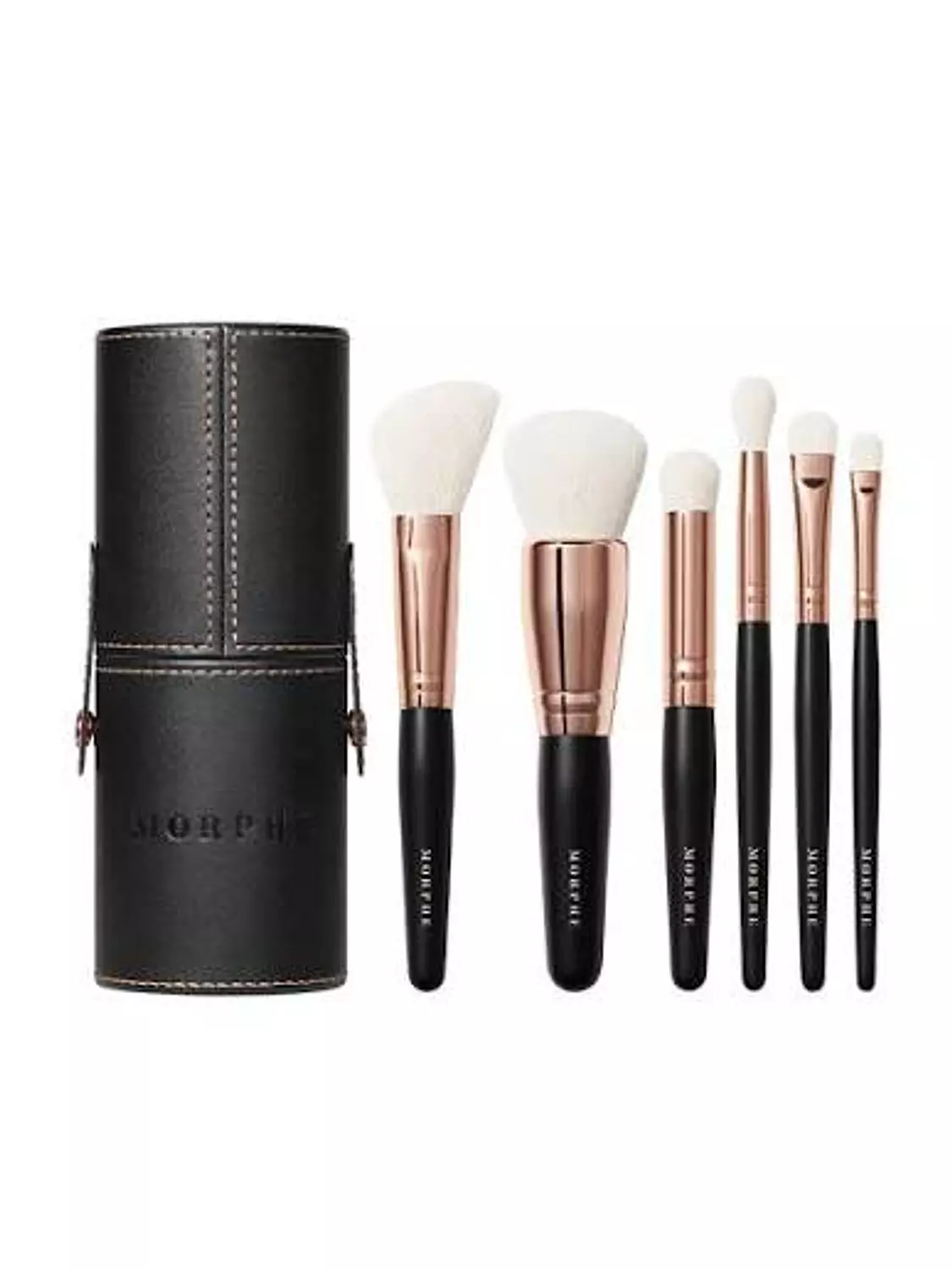 Morphy ROSÉ AWAY 6-PIECE FACE & EYE TRAVEL BRUSH SET image