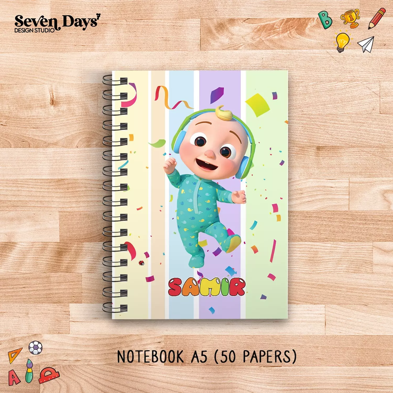 Cocomelon School Labels 1