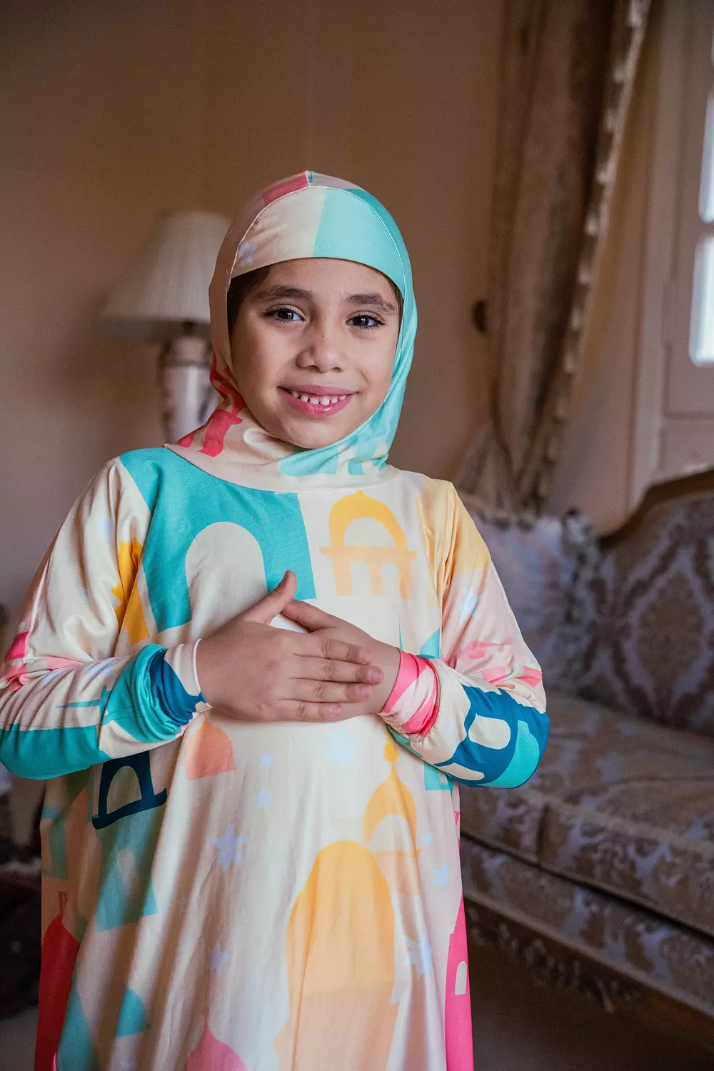 Prayer Kids Isdal - Multi Color Design  image