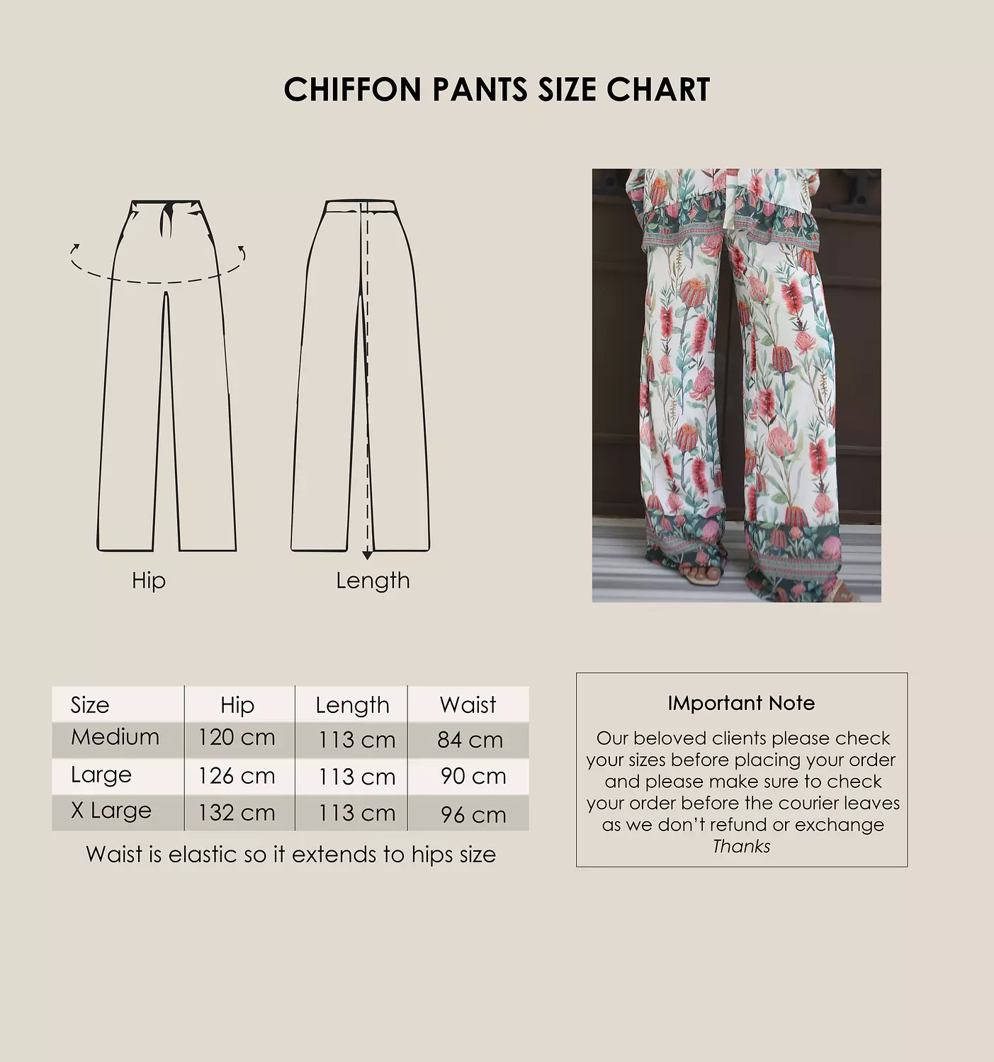 Flora Chiffon Set 7