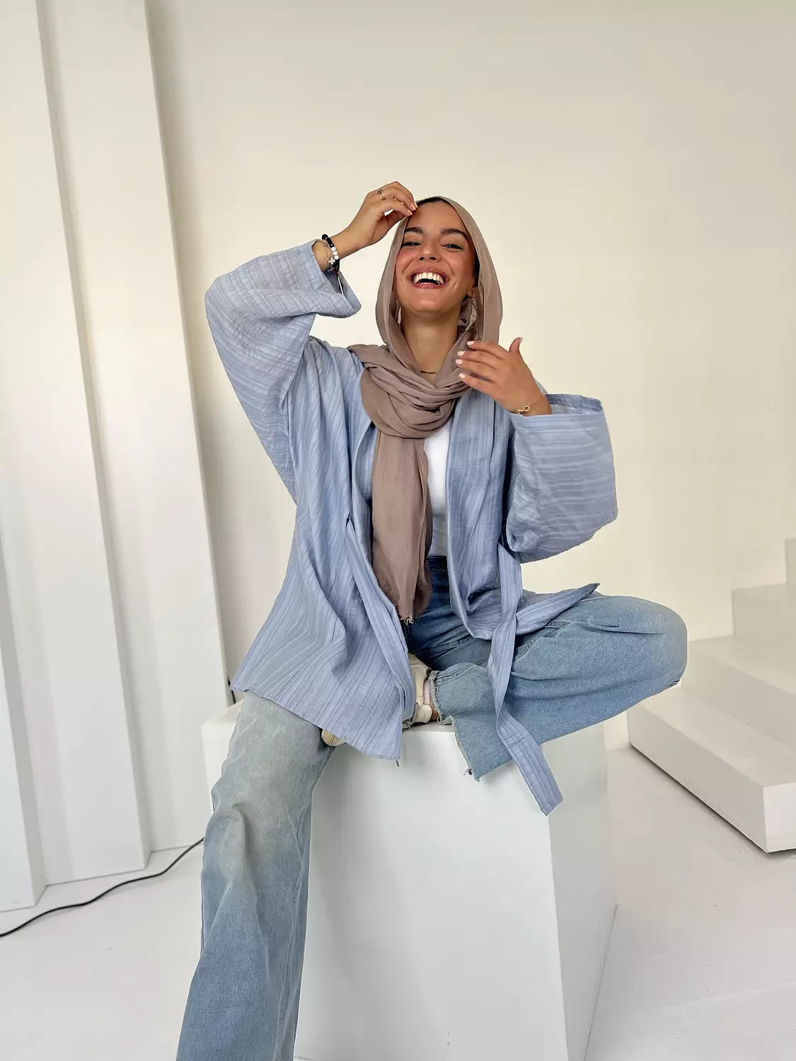 Summer Breeze Blue Cardigan image