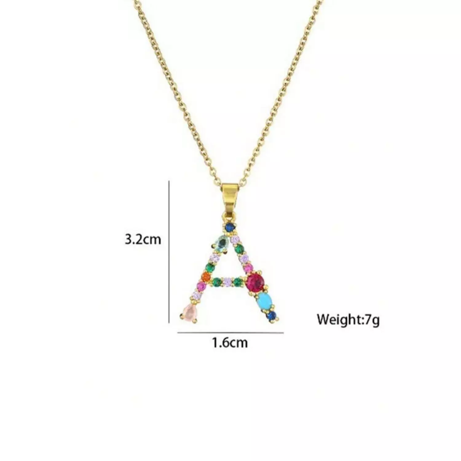 Royal Alphabet Necklace 1