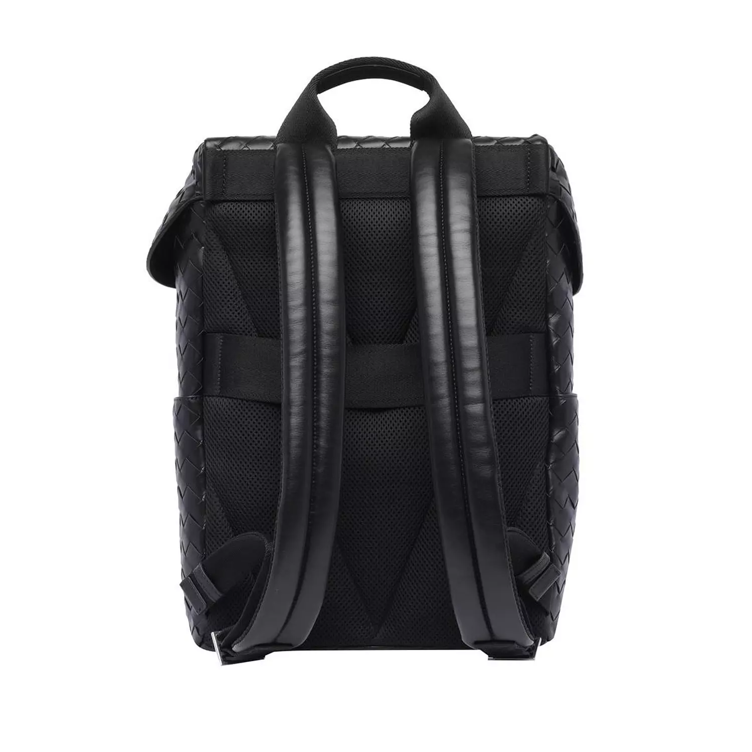 Bottega Veneta Intrecciato Flap Backpack.      hover image