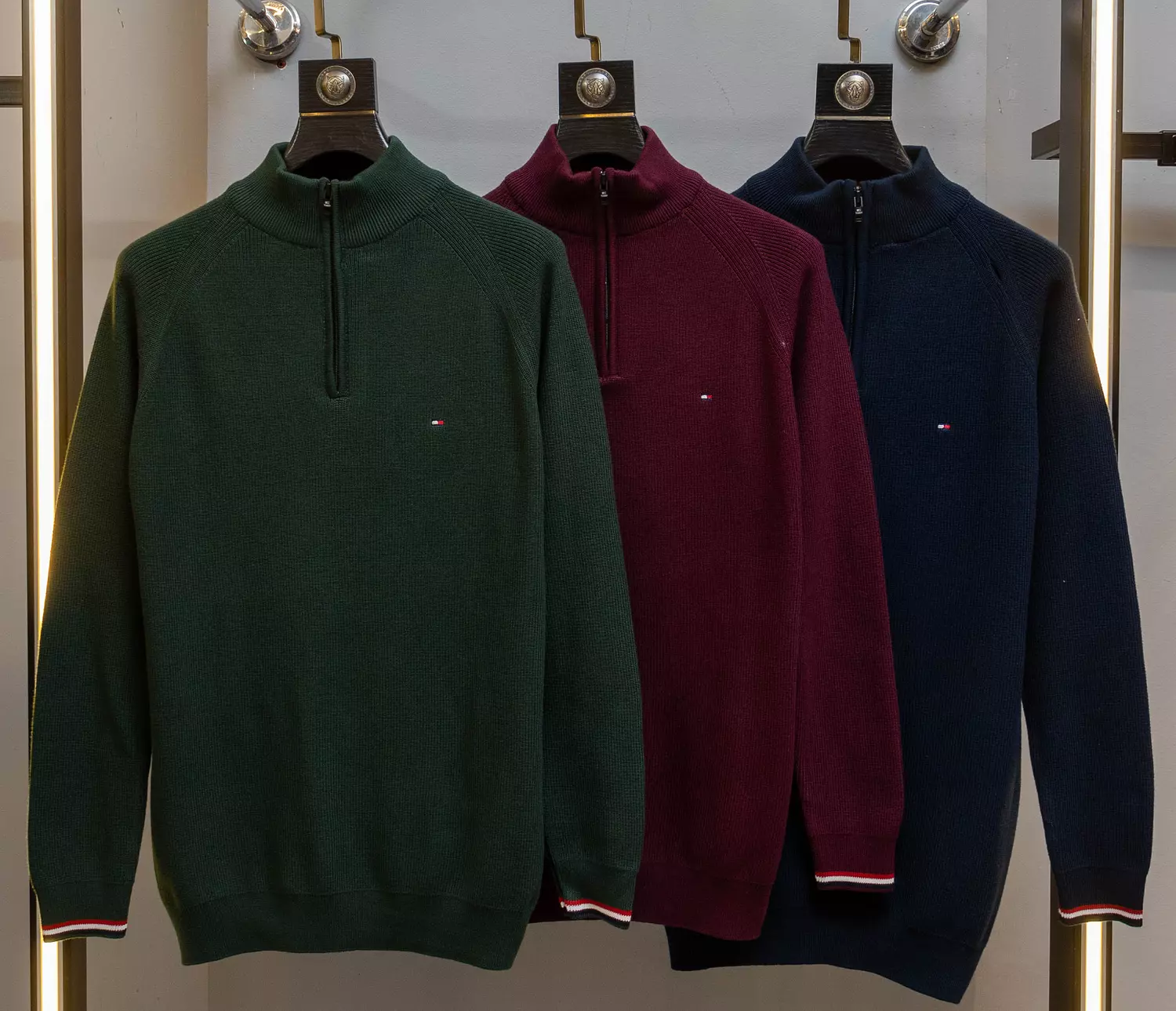 TOMMY QUARTER ZIPPER / 1548 15