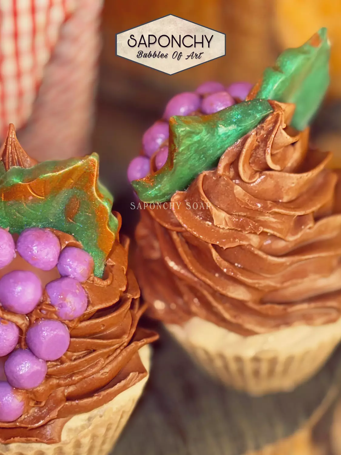GRAPES-CUPCAKE SOAP 9