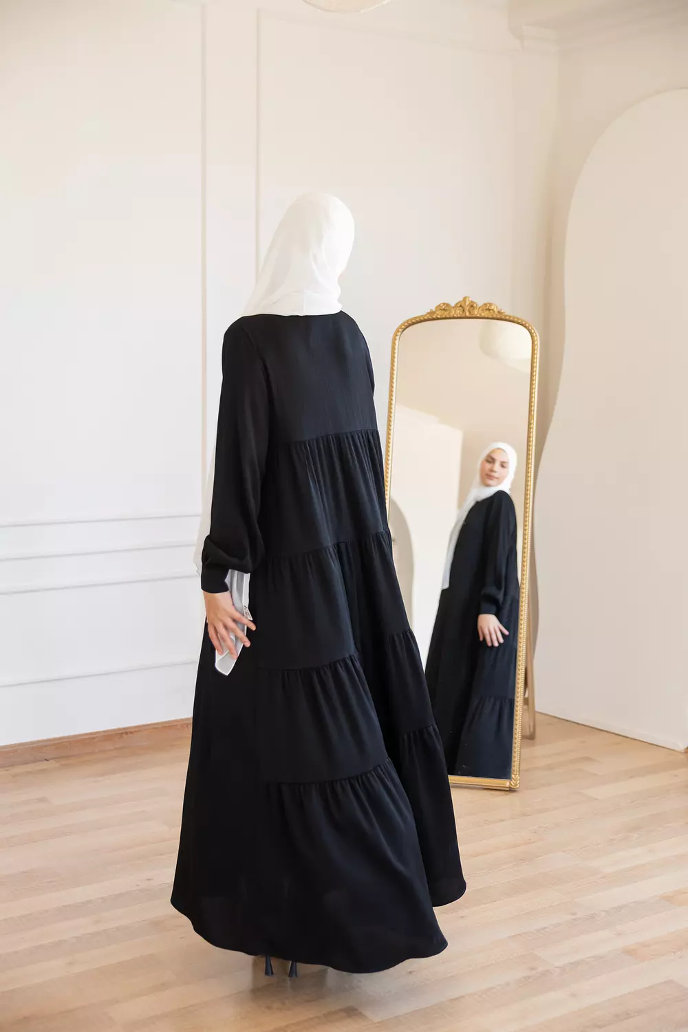 Loose Flowy Abaya 046 1