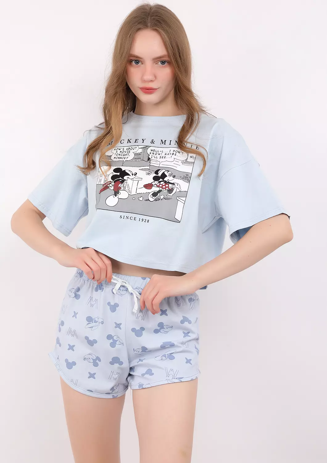 S221 Mickey MAGIC Short Pajama Set 4
