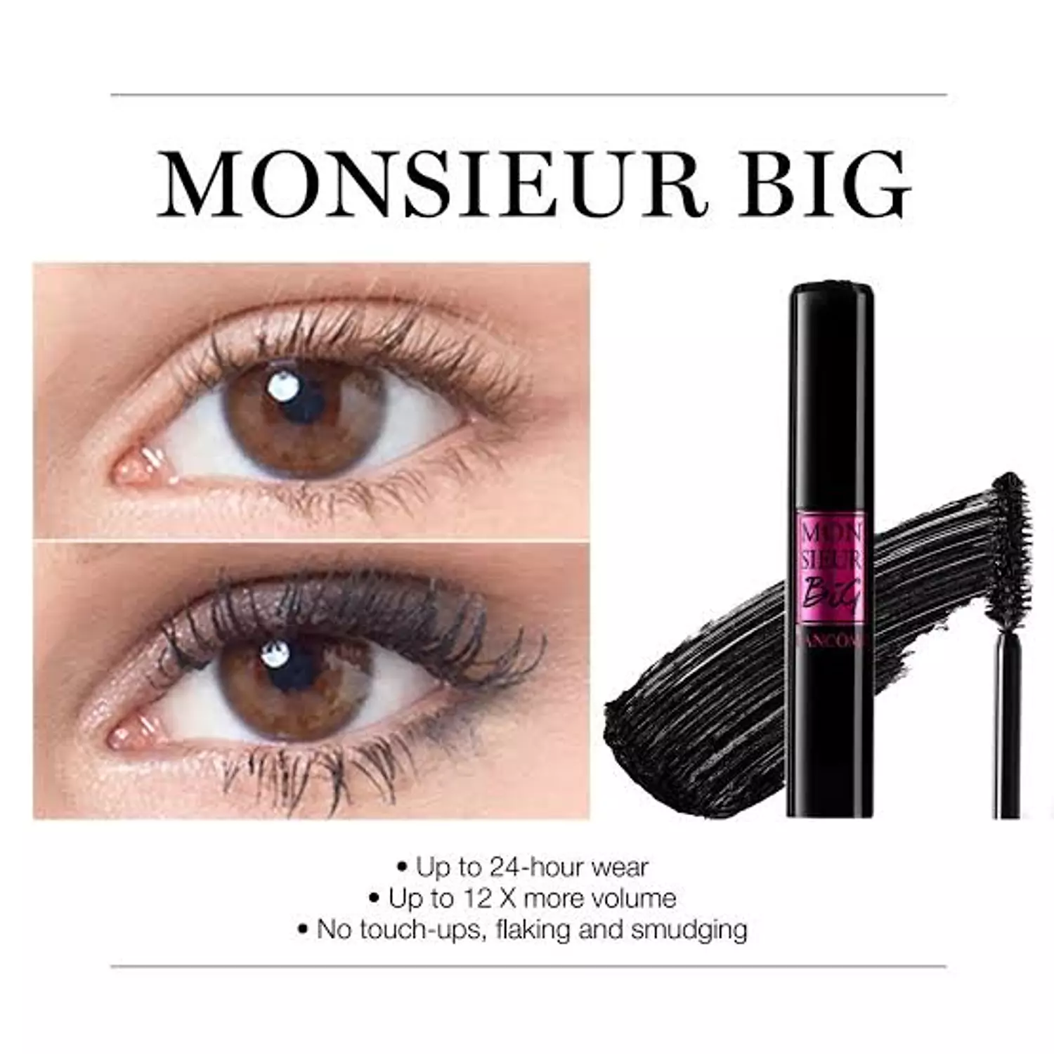 Lancome Monsieur Big Mascara - Big Is The New Black - Mini 3