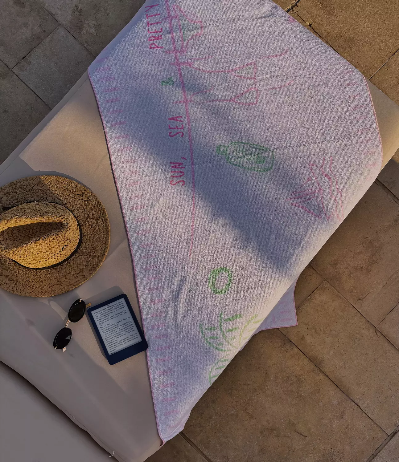 pretty vibes beach towel 3