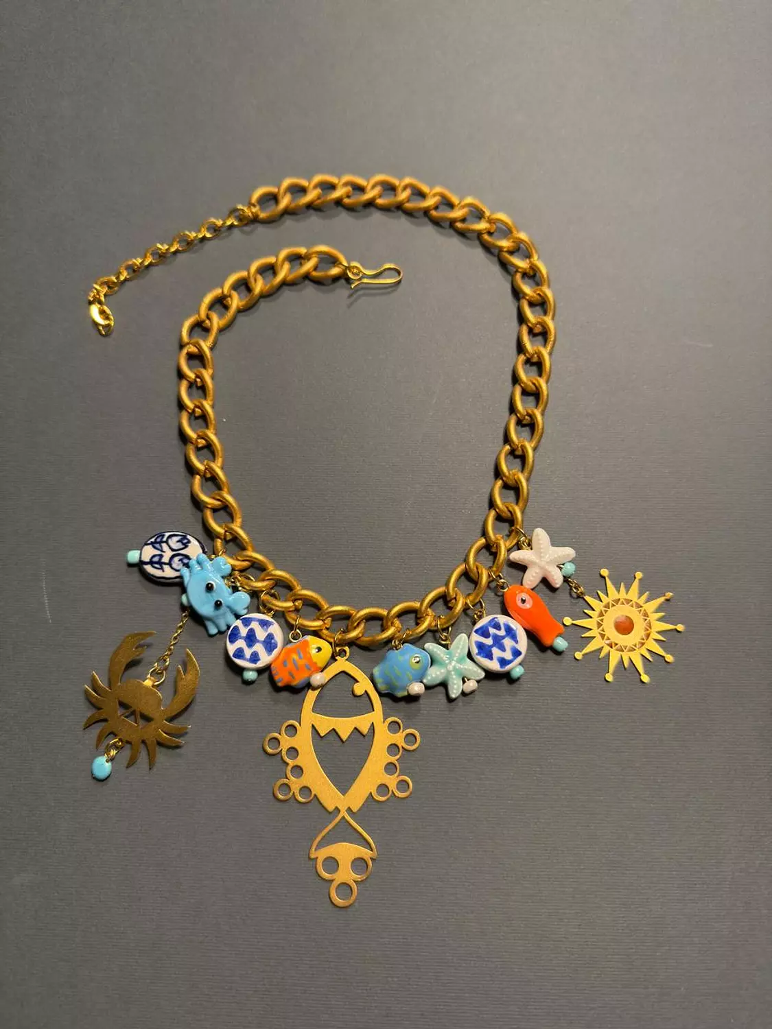 Gold Plated sea Necklace 4