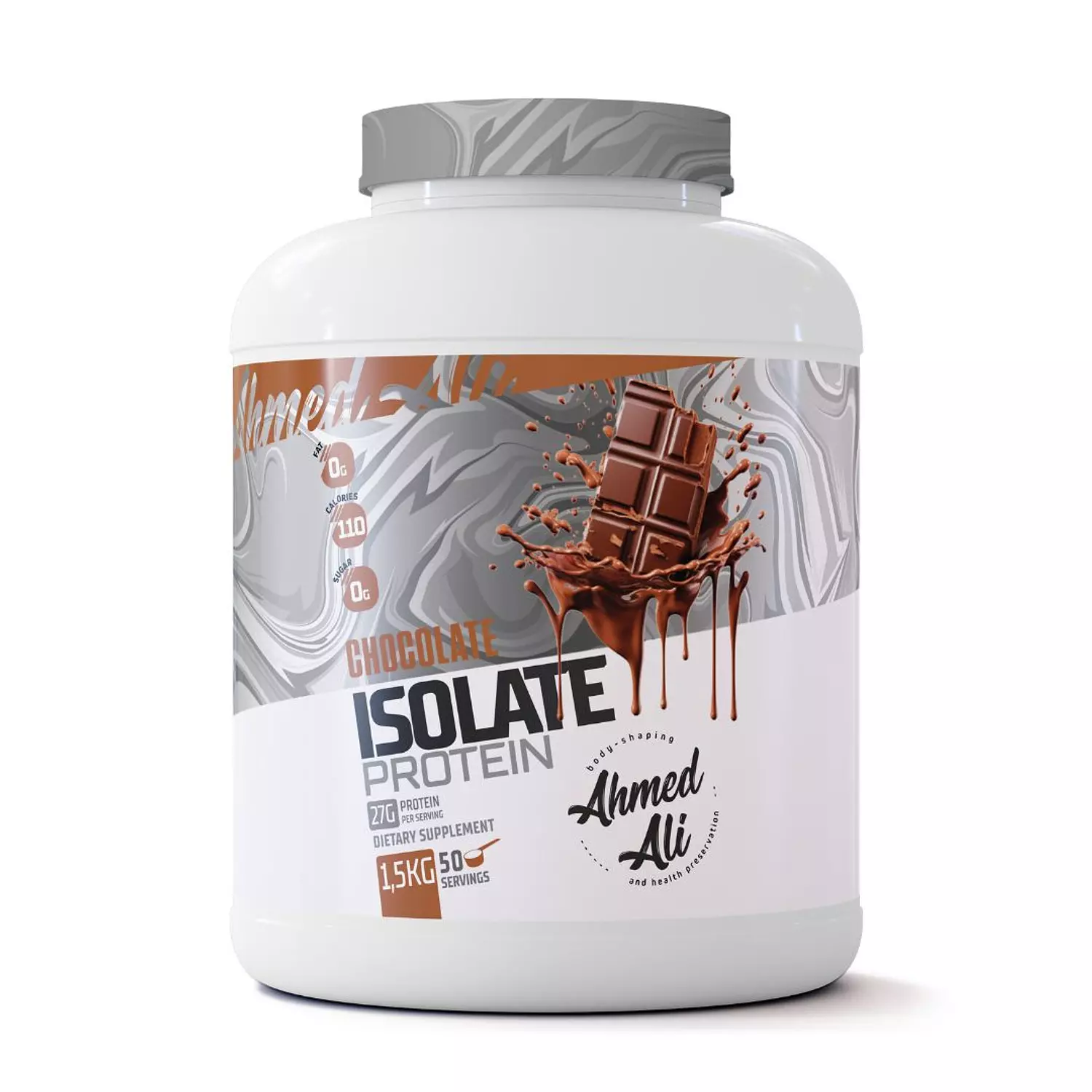 Ahmed Ali Nutrition Protein Isolate | 27g Protein for Lean Muscle Building image