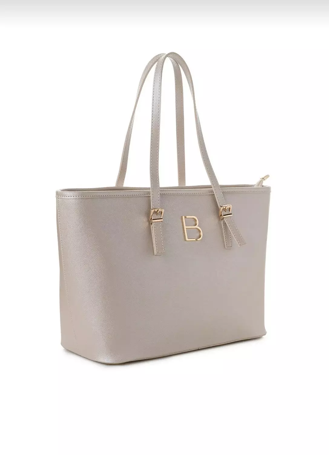 Chic noir shoulder bag of white  hover image