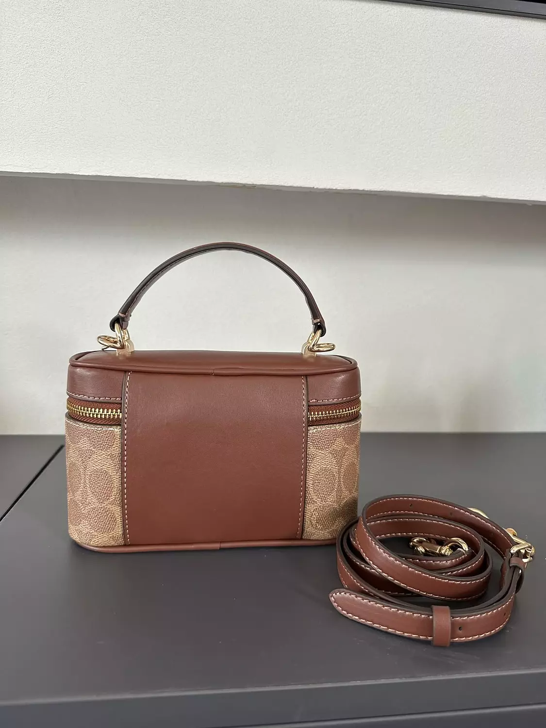 Coach box bag hover image