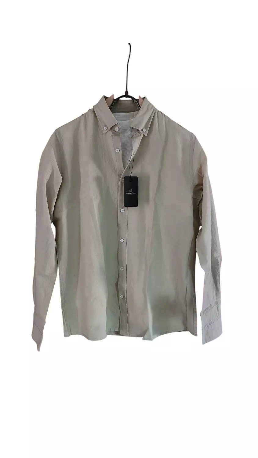 Massimo Dutti linen beige image