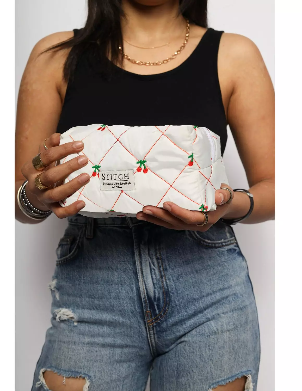The Cherry makeup bag  image