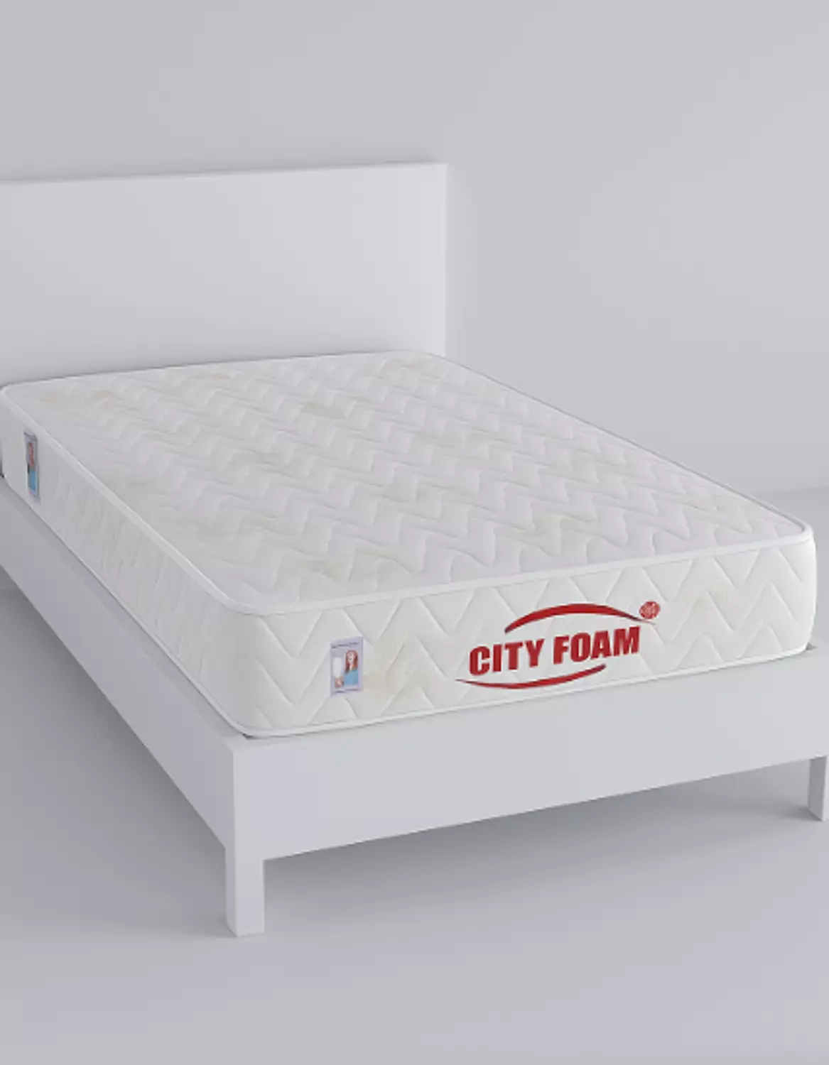 German-made city foam with springs, 25 cm in height hover image