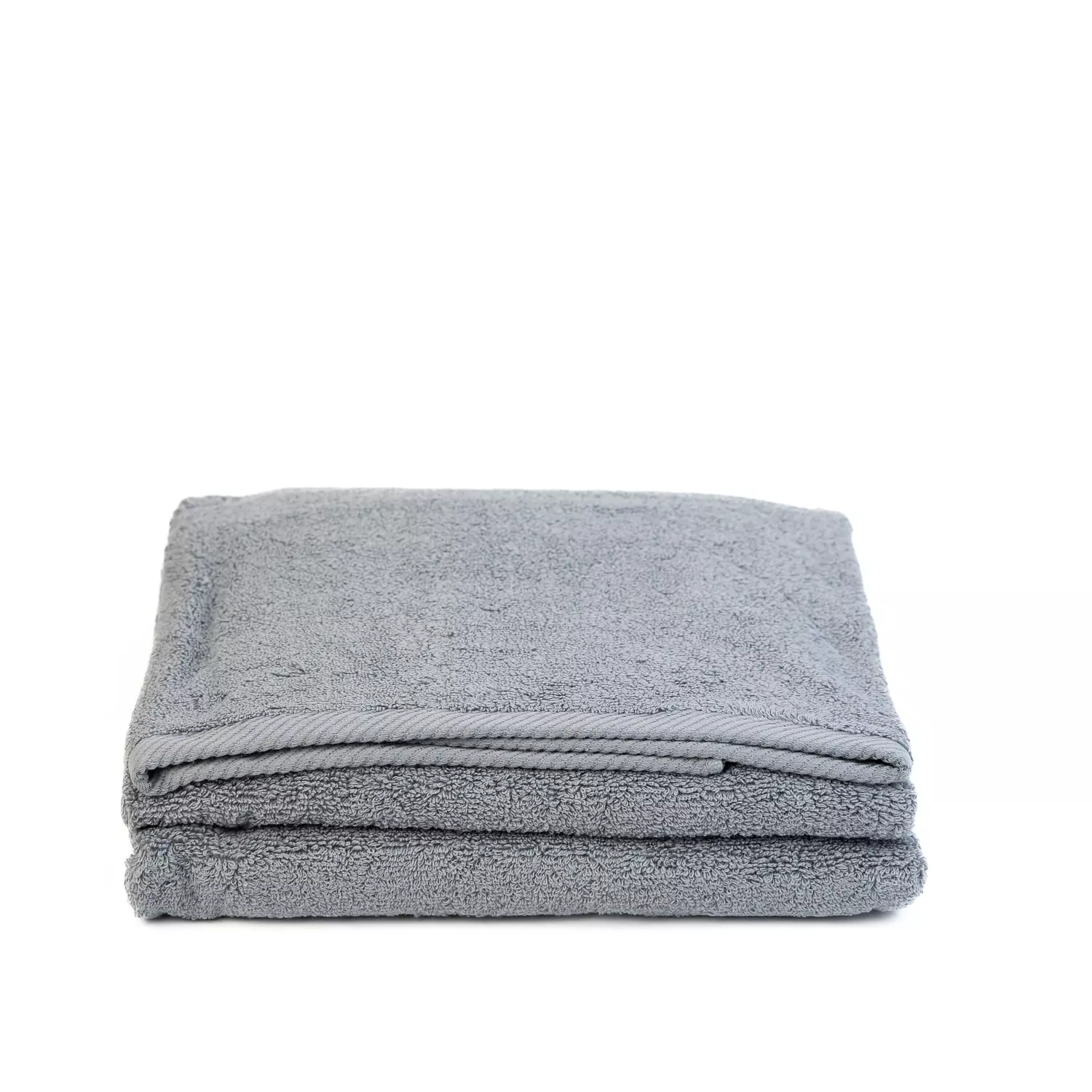 Large Gray Single Towel  1