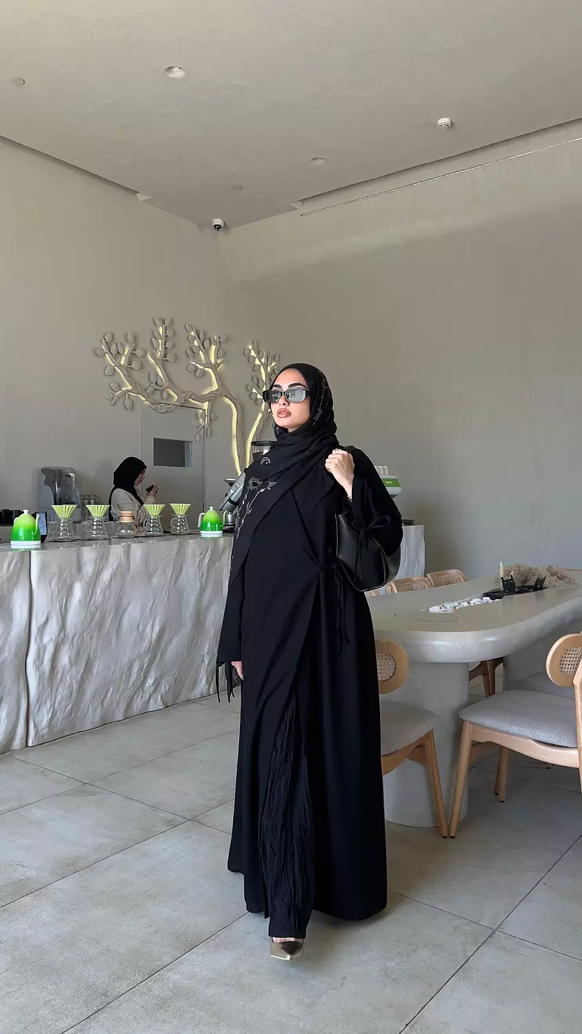 Lya open abaya 11