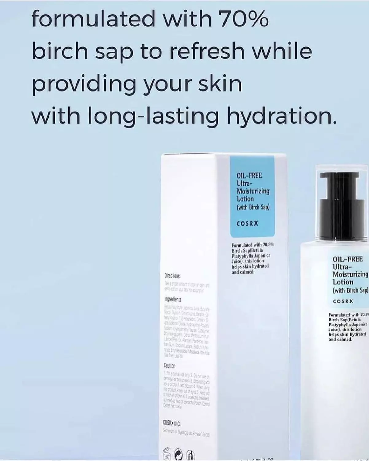 Cosrx - Oil Free Ultra Moisturizing Lotion 2