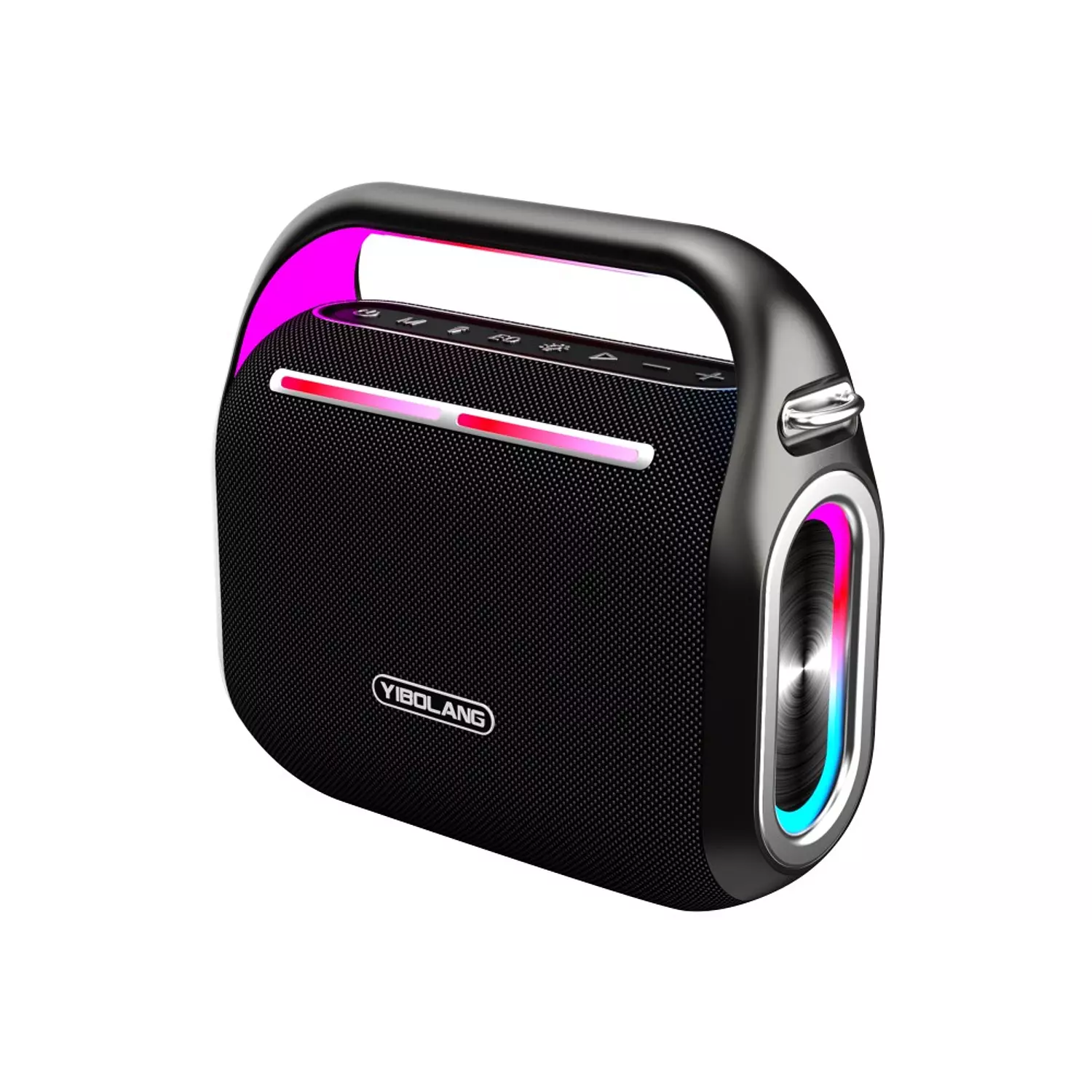 YIBOLANG F2-PRO 160W Bluetooth Speaker with RGB & Microphone 2