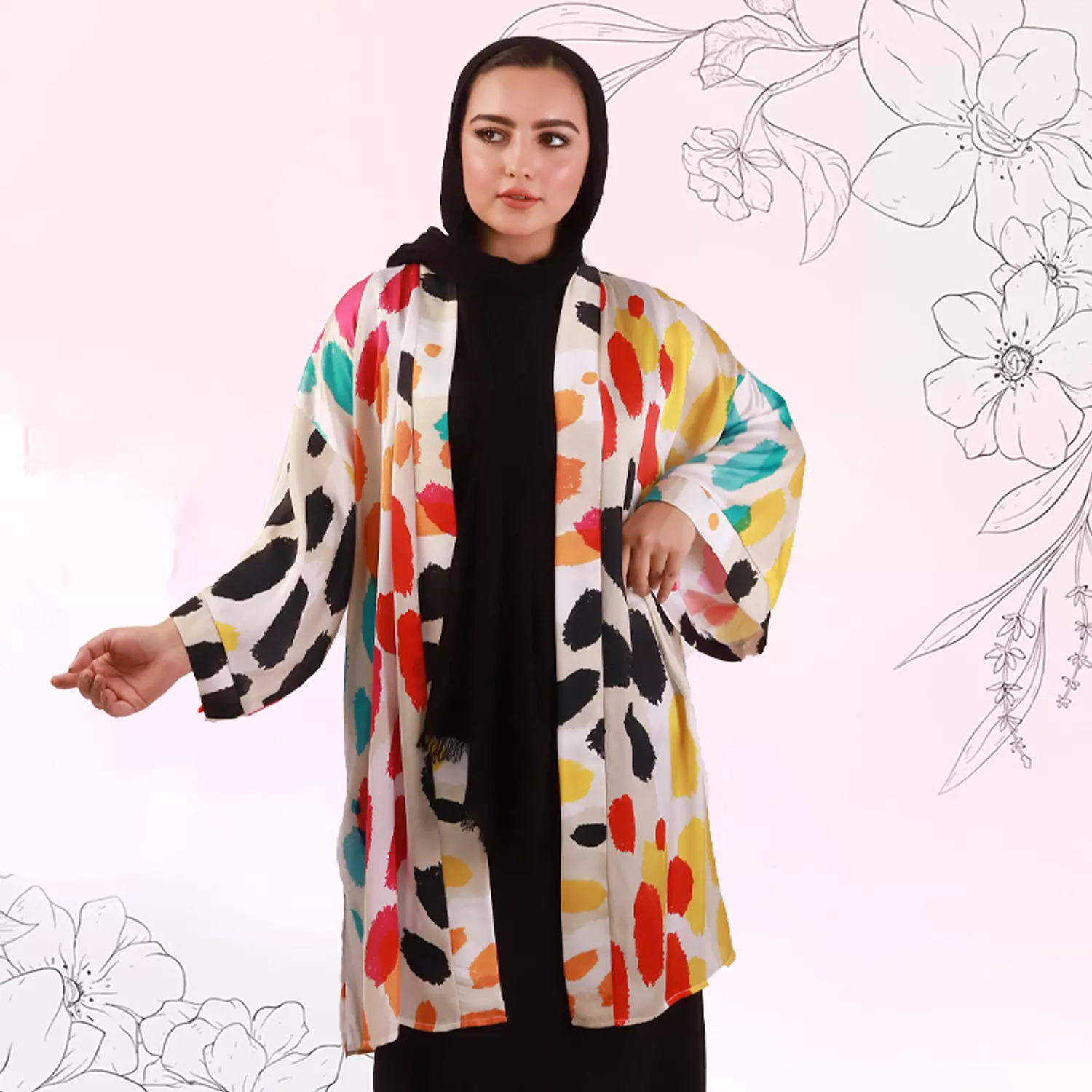 Cheetah- Kimono hover image
