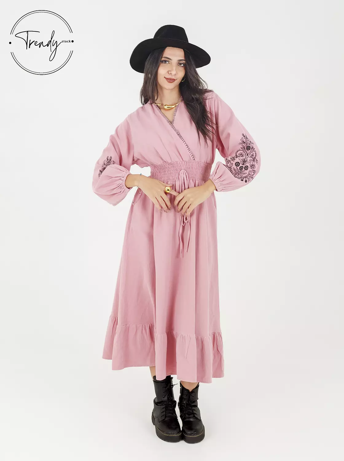 Long Wide Dress 3