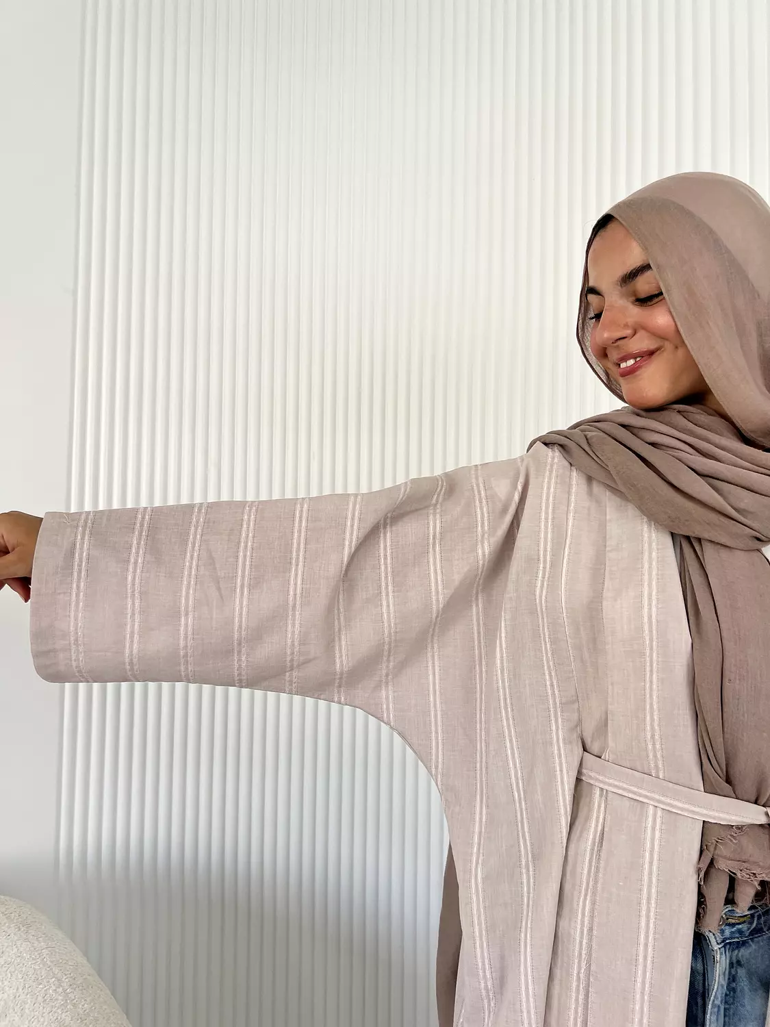 Summer Breeze Beige Cardigan 3