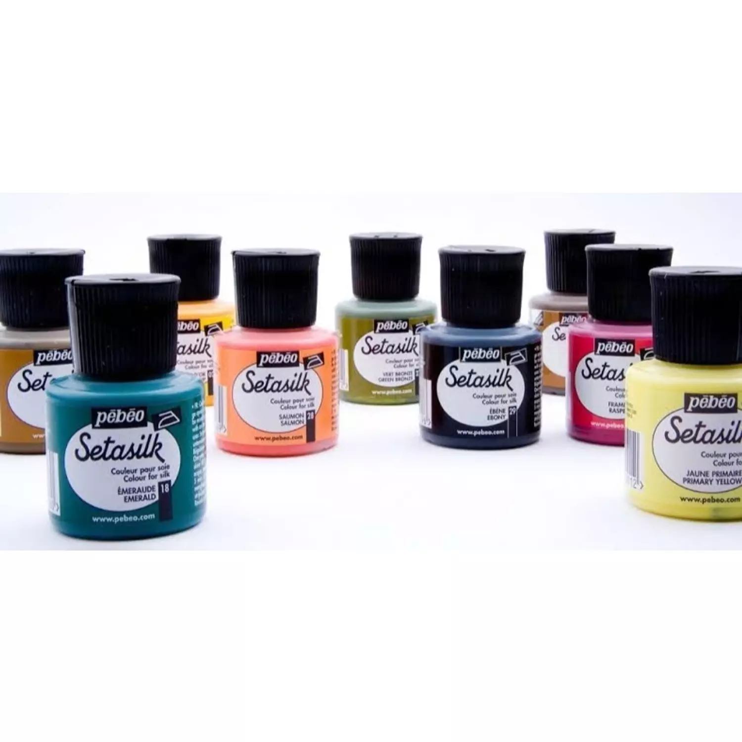 لون قماش حرير pebeo SetaSilk Colours 45 ml