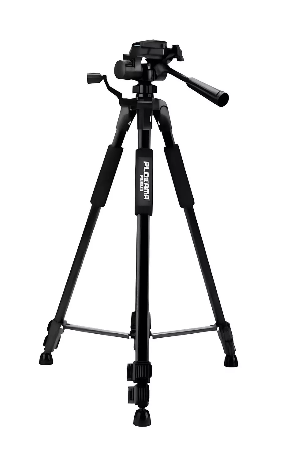 PLOKAMA PK-9950 Tripod Stand 150CM Height 360° Rotation Black image