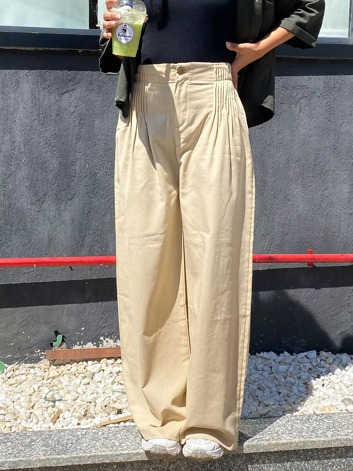 Breezy Pants Beige  4