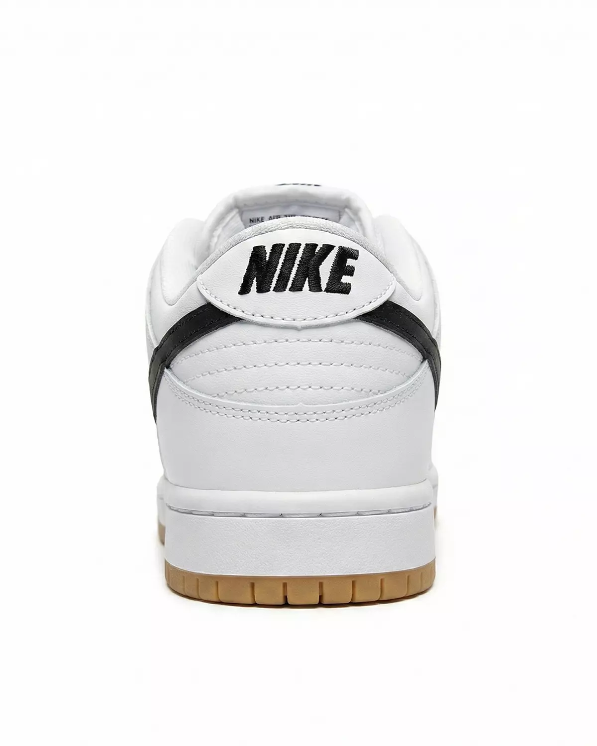 Nike SB Dunk Low White Black Gum 5