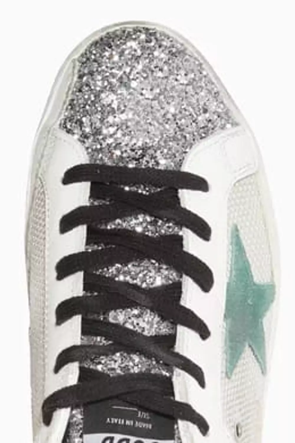 Golden Goose Superstar Glitter Leather Sneakers 1