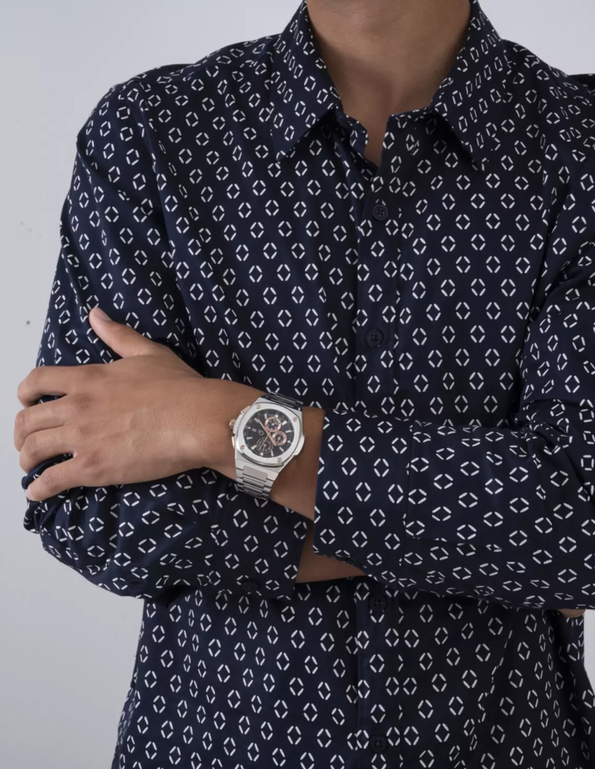 Gc Coussin Shape Chrono Metal 7