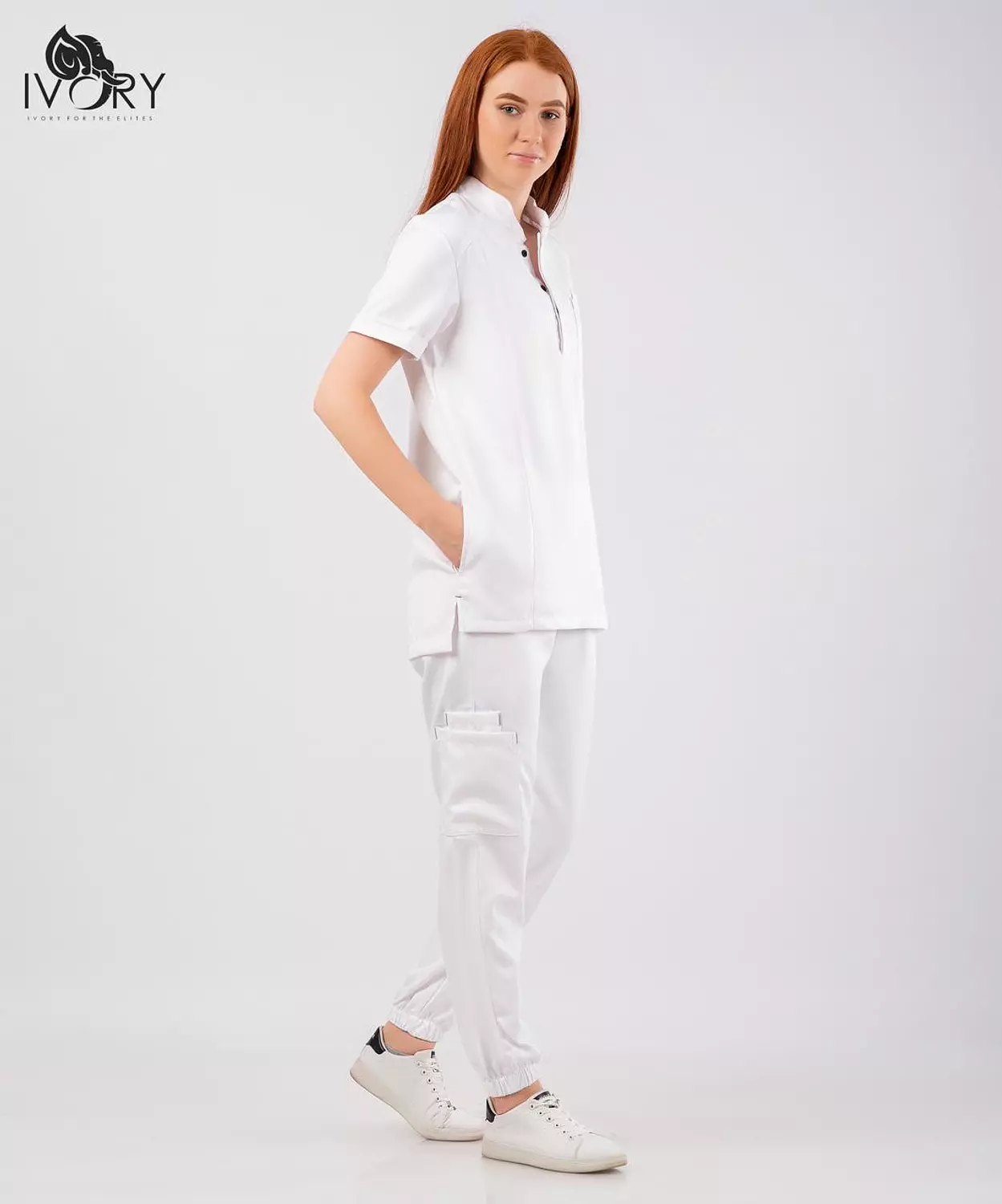 Unisex Half Collar Sweat Pants (Her) 21