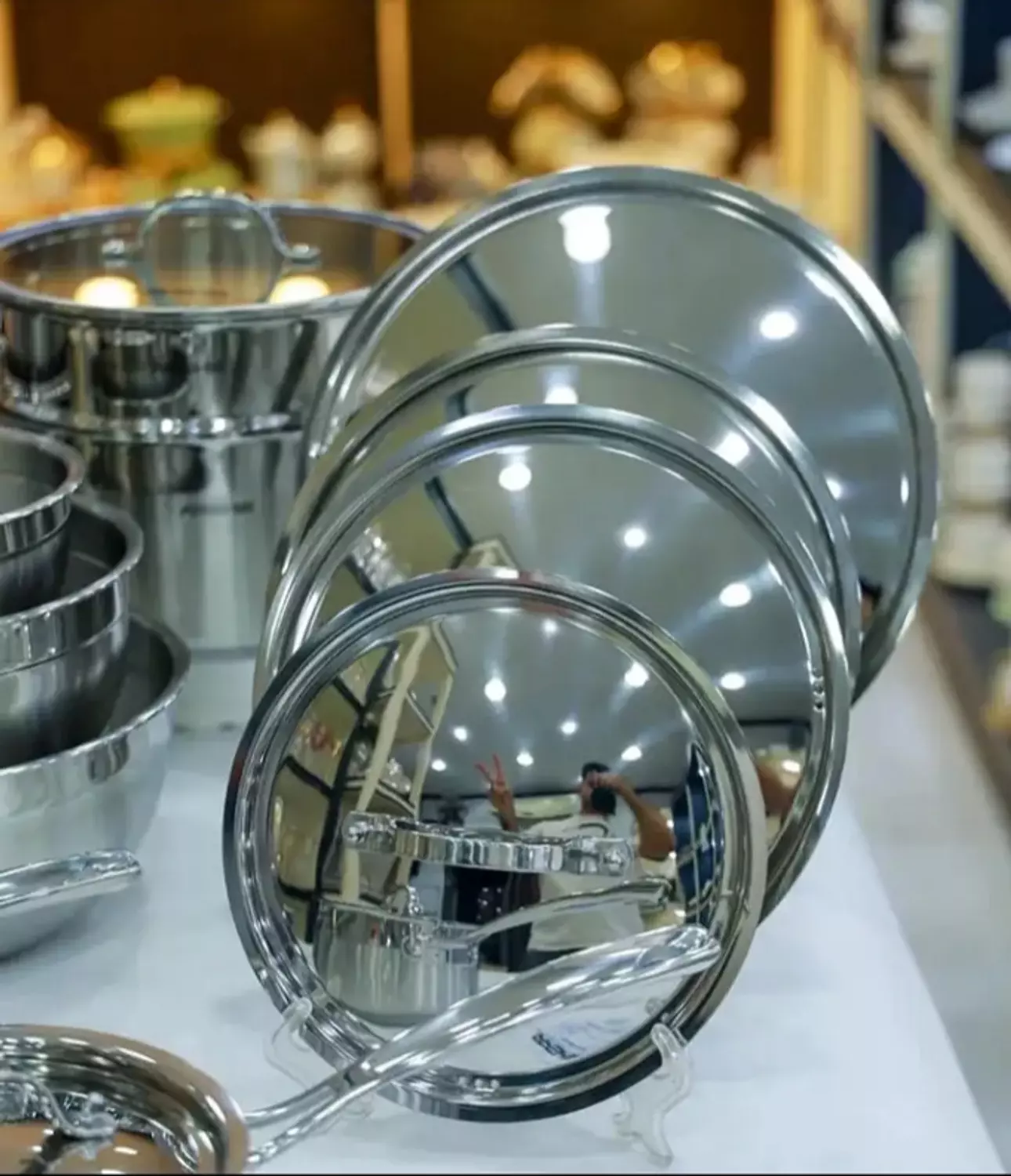 Arshia stainless steel cookware set, 21 pieces 3