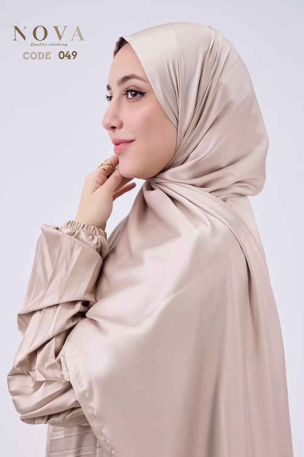 Soft Beige Plissè 4