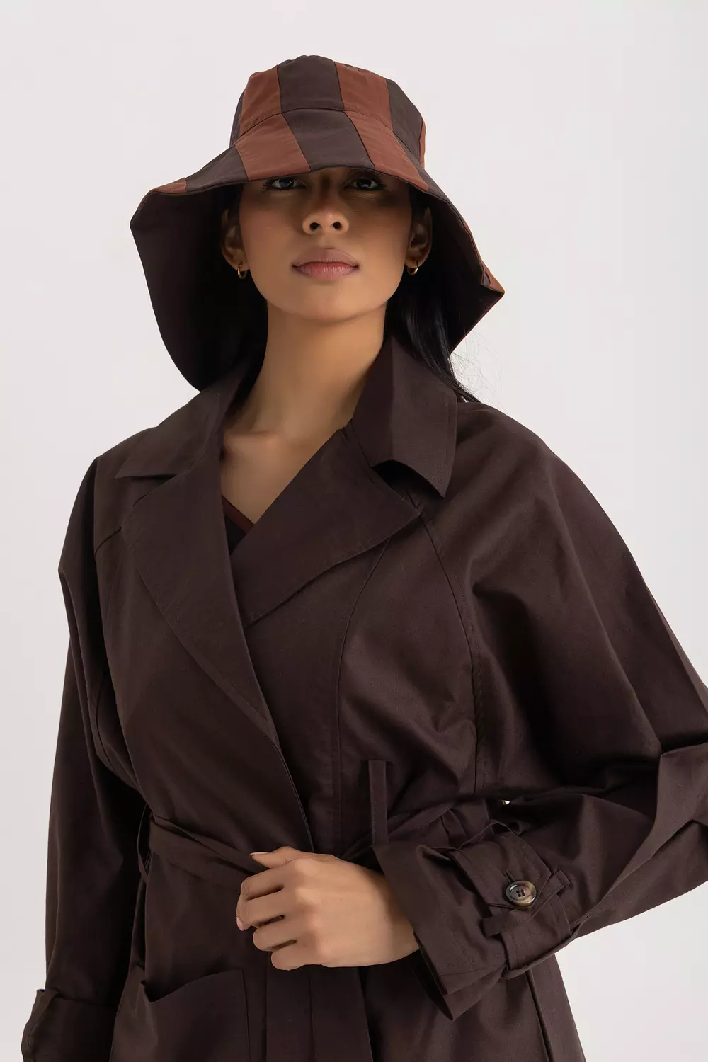 The Sophia Light Trench Oxford Jacket 11