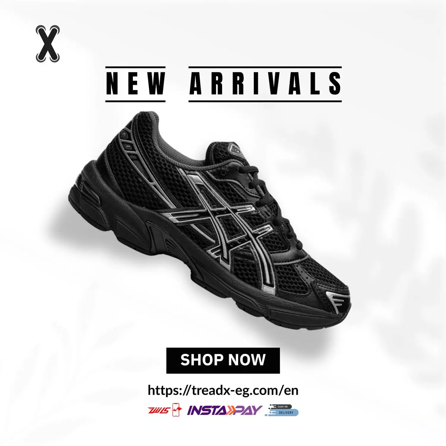 Asics Gel 1130 Black Pure Silver  image