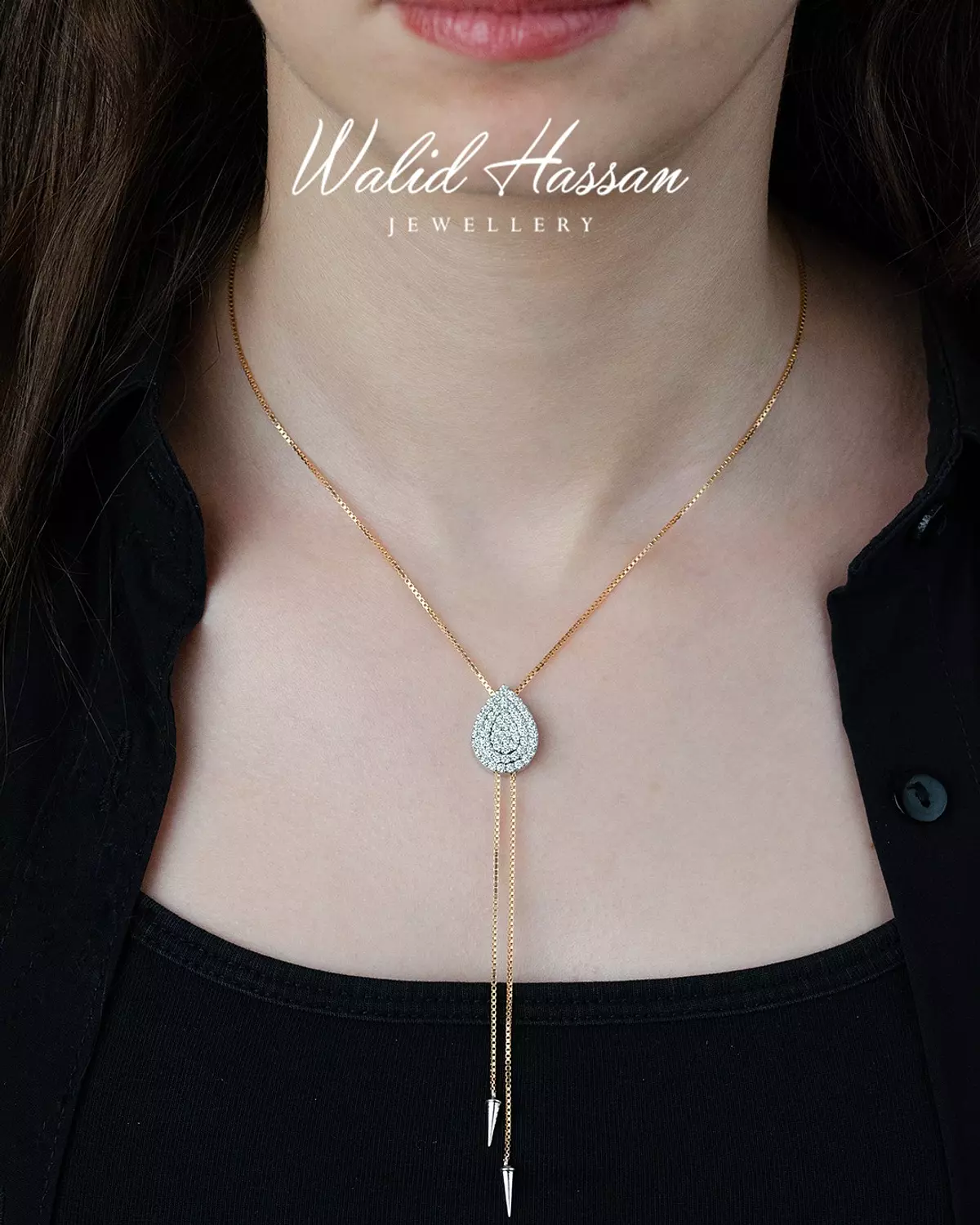diamond necklace 1307 image